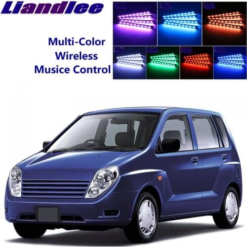 LiandLee Car Glow Interior Floor Decorative Seats Accent Ambient Neon light For Mitsubishi Dingo