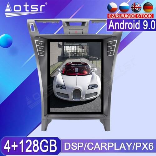 4+128GB For Lexus LS460 LS600H Android Radio tape recorder 2006 - 2012 Car Multimedia Player Stereo PX6 head unit Tesla GPS Navi