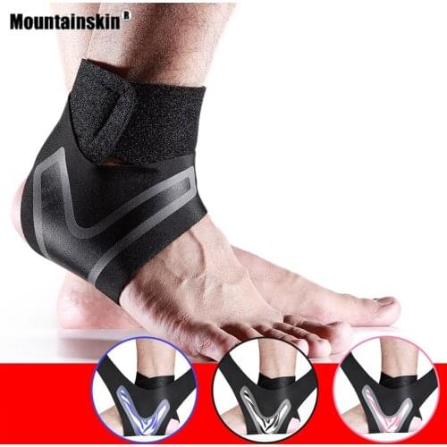 Mountainskin Men Womens Ankle Support Fitness Sports Cycling Running Pressed Basketball Fitness Convenience Heel Protector VK147