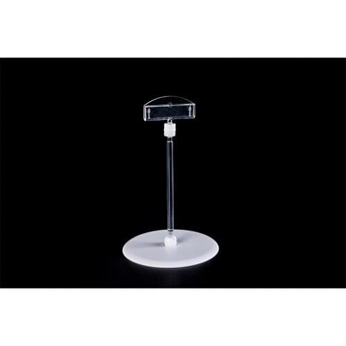 Table Top Picture Snap Stand Sign Clip Stand supermarket rotational price clip adhesive base