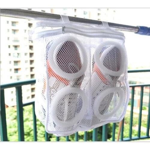 Shoes organizer bag for shoe mesh laundry Shoes Bags Dry Shoe Home Organizer Portable Laundry Washing Bags