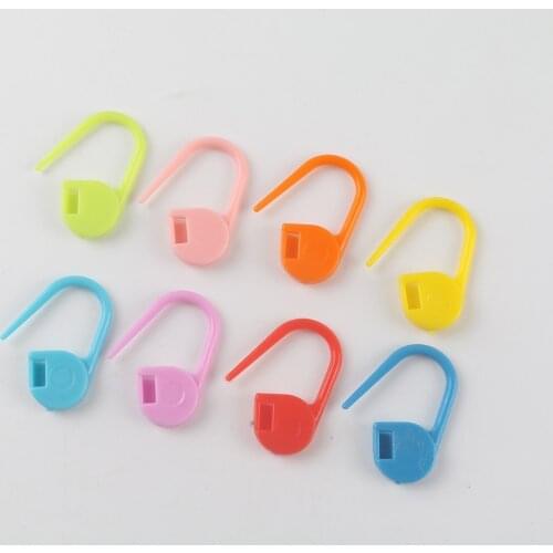 20/50/100pcs Colorful Plastic Knitting Needles Crochet Locking Stitch Markers Crochet Hook Latch Knitting Clip Sewing Tools