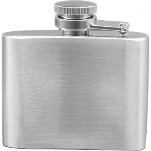 Sports Bottle Portable Hip Flask 2oz Flat Flask Liquor Wine Whisky Pot Bottle Drinkware Outdoor Tableware for Camping Hiking