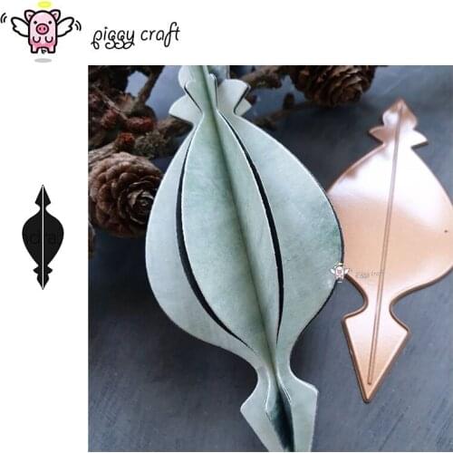 Piggy Craft metal cutting dies cut die mold 3D flower decoration Scrapbook paper craft knife mould blade punch stencils dies