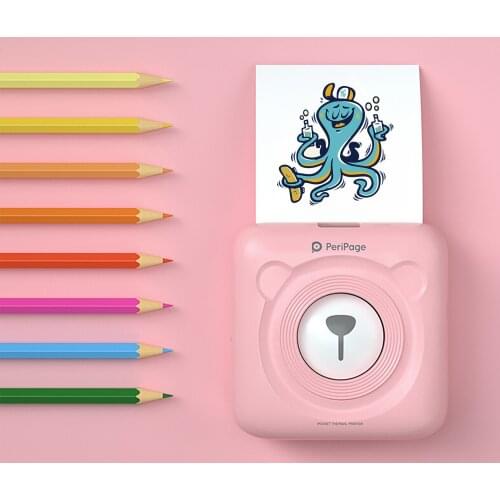 Thermal Portable Bluetooth Printer 58mm Mini Wireless Pos Image Photo For Phone Support Multiple Functions Bluetooth Printer