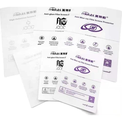 50pcs Mletubl TUP Fim Hydrogel Film For Phone Screen Smart Cutting Machine Frosted Film HD Anti-blue-ray Anti peeping Film