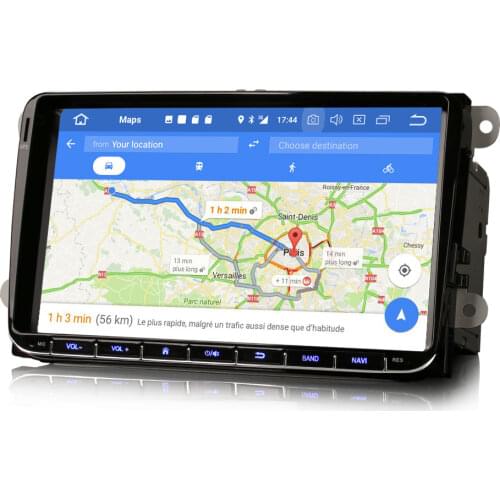 9" Android 10.0 OS Car Multimedia GPS Radio Player for Volkswagen T5 Caravelle 2010-2015 & Passat 2005-2014 & Jetta 2005-2015