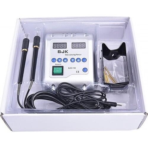 AC100-240V 20W Electric Waxer Carving Knife Pencil Double Pens For Dental