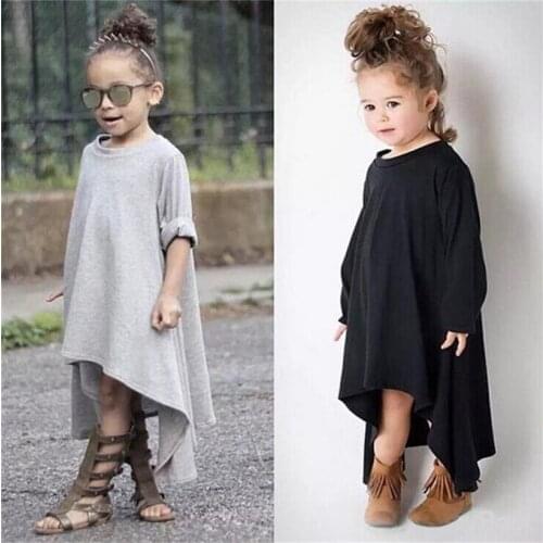 Fashion Baby Girls Dress Girl Clothes Outerwear 100% Cotton kid One Piece Dresses Children Clothing Casual Gown party dress