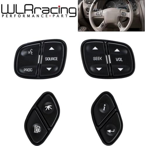 For Chevy Silverado Steering Wheel Regulator Buttons for GMC Yukon Hummer H2 Avalanche seek Volume Radio Volume Control Switch