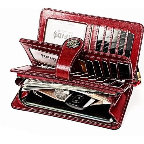 HAIMAITONG Women's Brown Wallets China