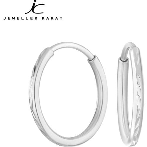 Серьги-кольца JEWELLER KARAT China At AliExpress