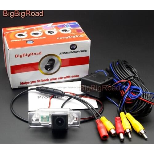 BigBigRoad For BMW 5 M5 E39 E60 E61 / Car Rear View Camera / Car Reverse Parking Camera / HD CCD Night Vision