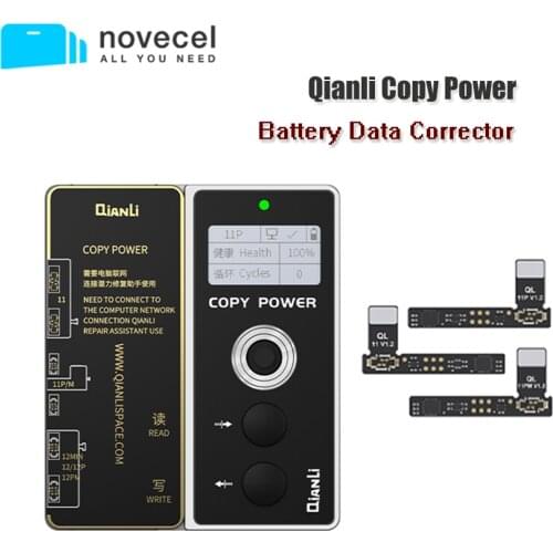 Qianli Copy Power Battery Data Corrector For iPhone 11 12 Pro Max Mini Battery Pop Ups Widows Repair Error Health Warnning