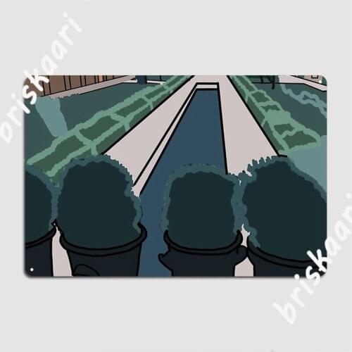 La Alhambra Courtyard Granada Spain Vintage Travel Metal Signs Cinema Garage pub Garage Decoration Plaques Tin sign Posters