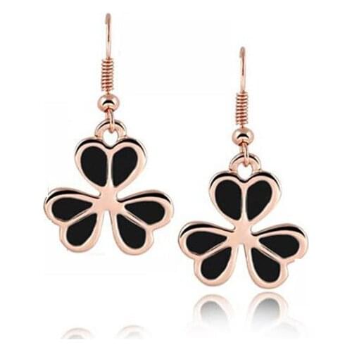 Summer Fashion Jewelry Womens Sweet Drop Earrings Flower Design Popular Dangle Earring Cheap Sweet Gift #ER146