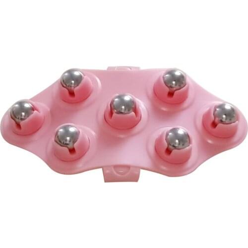 Body rubs seven-bead stainless steel roller Rolling ball massager Back Shoulder Massager Body massage and relaxation