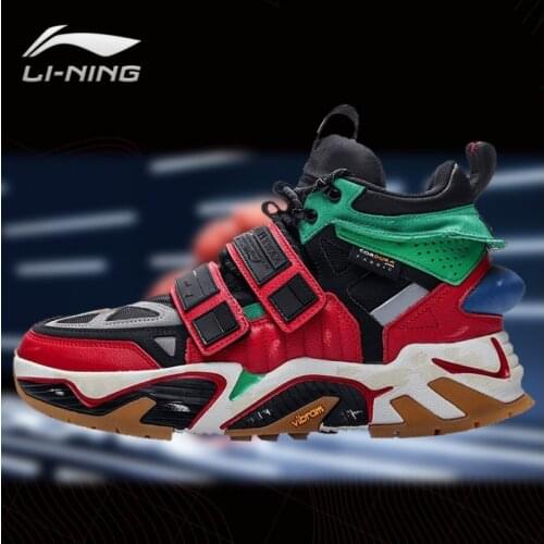 Lining New York Fashion Week Show Men Aurora Travel Casual Shoes Basketball Shoes Anti-Slippery Shoes AGBP083