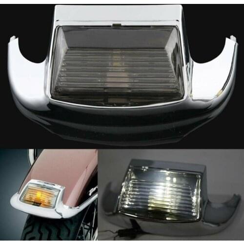 Motorcycle Front Fender Tip Light For Harley Ultra Classic Electra Glide Road King FLHR FLHT FLSTC Heritage Softail Classic