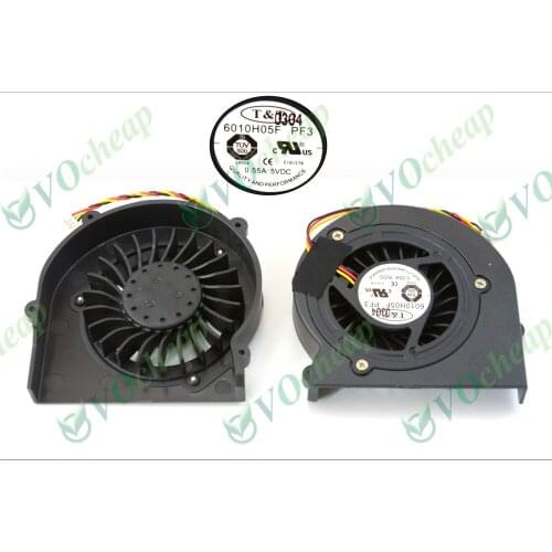 New Notebook Laptop Cooling fan (cooler) W/O heatsink for MSI EX600 EX700 GX400 PR600 VR200 VR201 VR601 - 6010H05F PF3 T&T