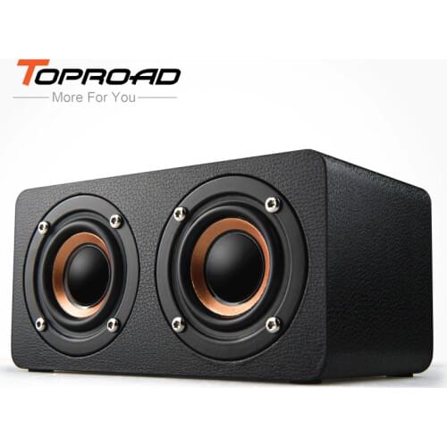 TOPROAD Portable 10W Bluetooth Speaker Wireless 3D Stero Home Theater Desktop Speakers caixa de som Support FM Radio Aux TF