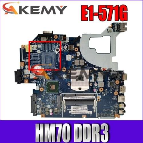 Q5WVH Q5WV1 LA-7912P For ACER E1-531 V3-571 E1-571G V3-571G V3-531G laptop motherboard HM70 DDR3 100% test work