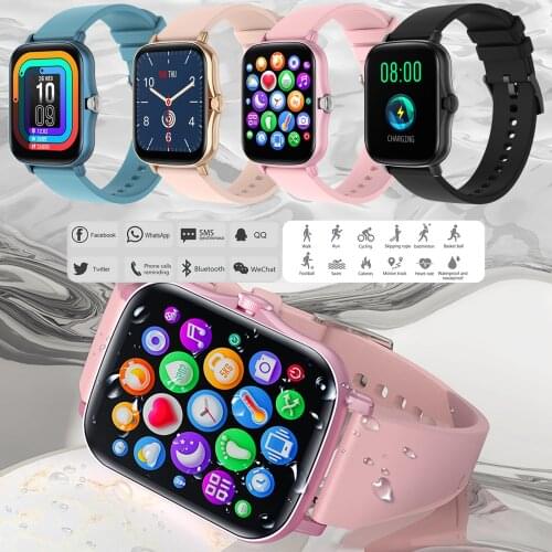 P8 Plus 1.69 inch 2021 Smart Watch Men Y20 Full Touch Fitness Tracker IP67 waterproof Women GTS 2 Smartwatch for Xiaomi Phone