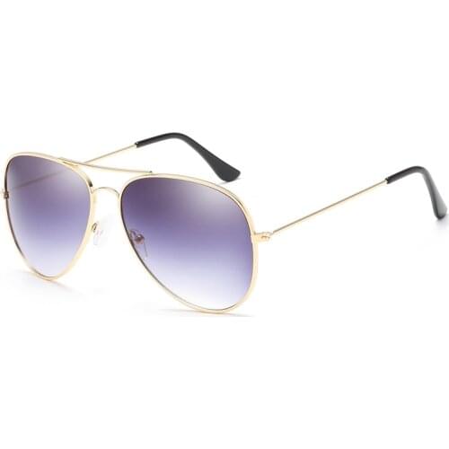 Beautyeye 2018 new ocean film driver mirror metal men and women pilots with dress Vintage Classic frame sunglasses UV400