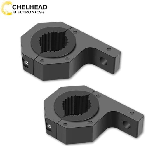 Universal Auto Roll Cage Tube Bull Bar Clamp Bracket Holder Car Light Bar Mounting Bracket Motorcycle Headlight Mount Parts