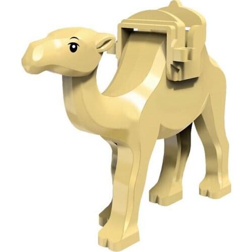 Camel With Saddle Tiny Dolls Single Sale Prince of Persia Jungle Adventure Building Blocks Toys For Children PG1049