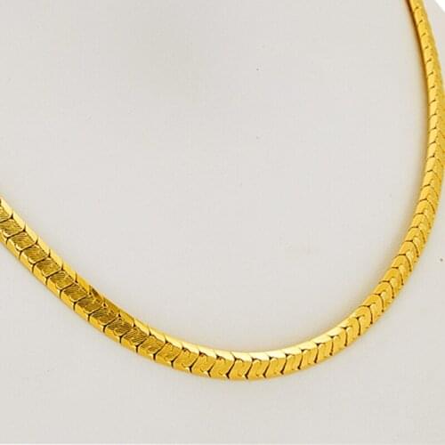 Gold Color Scale Link Chain Men Jewelry Necklace And Bracelet Set Gold Color Hip Hop Cuban Link Chain Jewelry Set For Men Gift