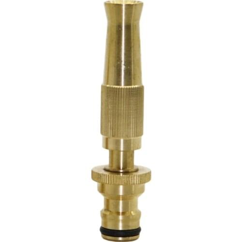 Brass car wash nozzle Adjustable Water nozzle sprinkler garden watering plant garden sprinkler flowers watering 1 Pcs