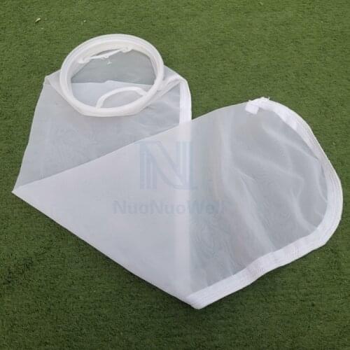 180*430mm 150*550mm 180*810mm 200Micron 1PC White Nylon Filter Bag Monofilament Nylon Liquid Socks Aquarium Mesh Bags Filters