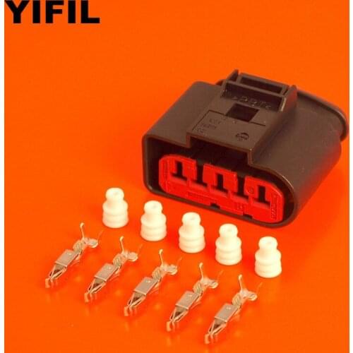 5/10/50/100pcs/lot 5 Pin/Way Female Sealed Female JPT Connector Plug Kit For Volkswagen AUDI VAG 1J0 973 775A 1J0973775A