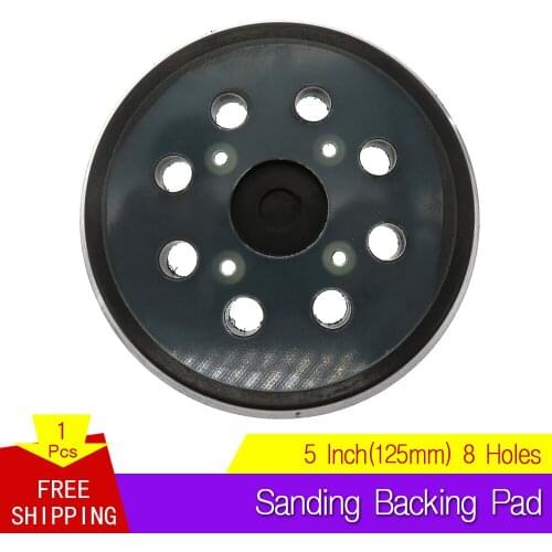 5 Inch 125mm 8-Hole Sanding Backing Pads 4 Bolts Sanding Pad Polishing And Grinding For Makita Abrasive Power Tool Accessories
