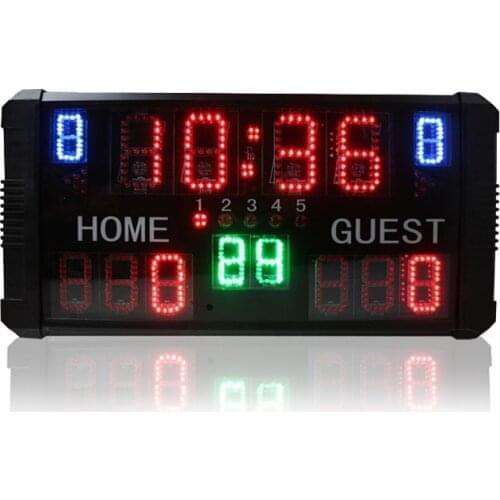 High brightniess basketball scoreboard prrtable digital led electronic scoreboard for sports