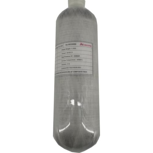 AC3011 Acecare 1.1L GB Carbon Fiber Cylinder For Air Rifle/HPA Compressed Air Guns/Airsoft/Airforce Condor PCP Paintball Scuba