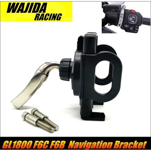 FOR HONDA GL1800 F6C F6B Motorcycle Accessories Handlebar GPS Navigation Bracket