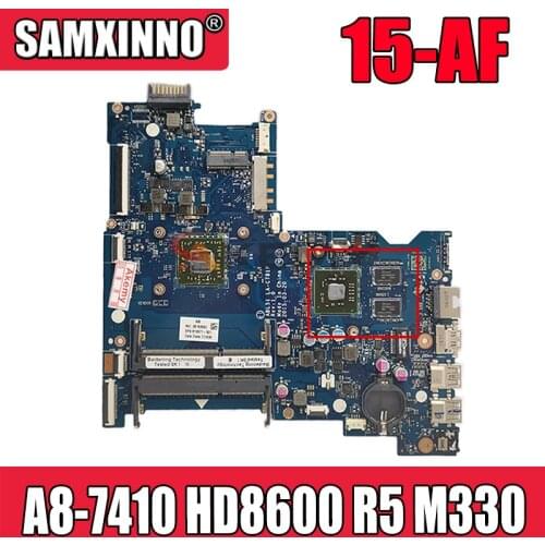 For HP 15-AF Laptop Motherboard ABL51 LA-C781P 813971-501 With A8-7410 CPU HD 8600 R5 M330 Series 2GB GPU 100% Tested Fast Ship