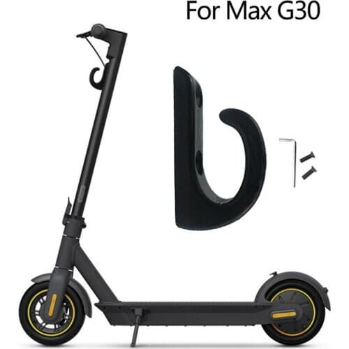 Electric Scooter Front Hook Hanging Bag Hook for NINEBOT MAX G30 Storage Hook Hanger Accessories Black