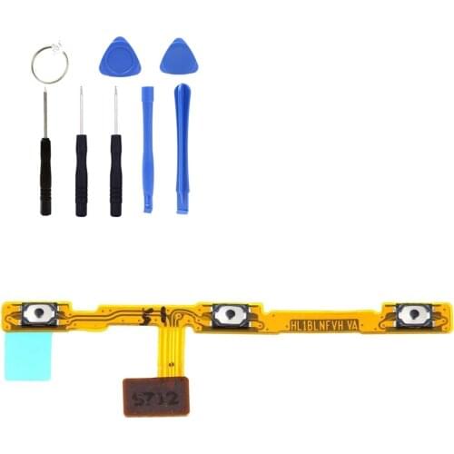 Volume Audio Mute Power ON OFF Button Key Flex Cable Repair Kit Gift FOR Huawei MATE 9 LİTE