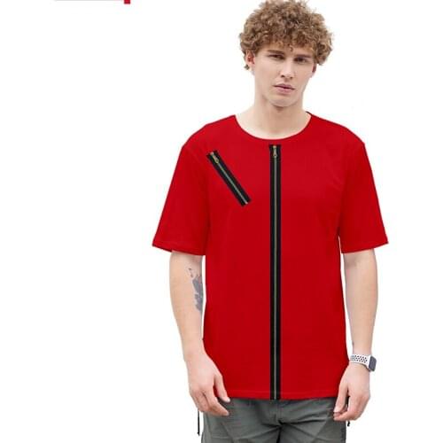 La Casa De Papel Money Heist The House of Paper 3d T Shirts Costume Men Women T-shirt Short Sleeve Sport T-shirts Tee Shirt Tops