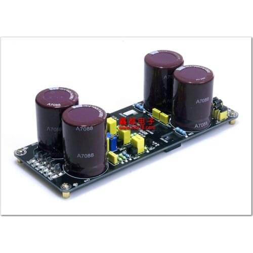 Parallel Regulated Power Supply Board for Power Amplifier Contains Two Pairs of 2SA1930/2SC5171