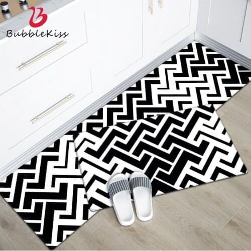 Bubble Kiss PVC Kitchen Mat Long Strip Bedroom Entrance Doormat Home Floor Decoration Living Room Carpet Bathroom Non-Slip Rug