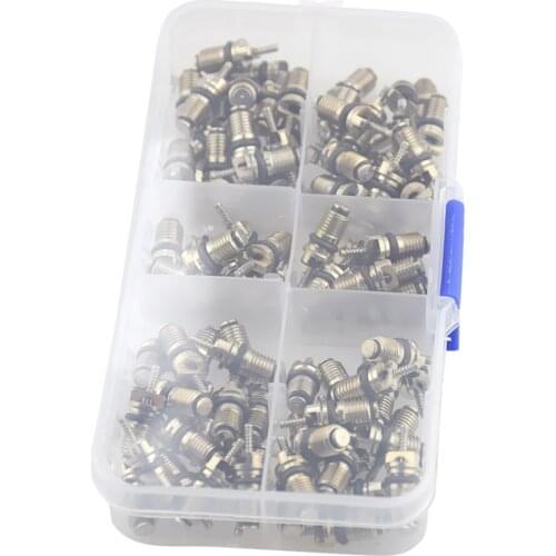 110x High Pressure Refregerants A/C AC Valve Core Schrader Valves Air Tools