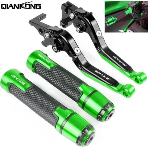 For Kawasaki ZX1400 ZX-1400 2006-2016 2005 2004 2003 2002 Motorcycle Brake Handle Adjustable Brake Clutch Levers Handbar End