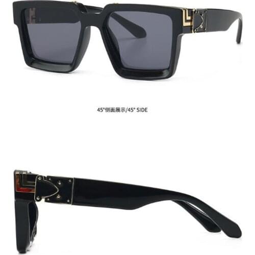 KAPELUS Sunglasses brandNew square sunglasses Gold metal glasses unglasses designer Sunglasses color