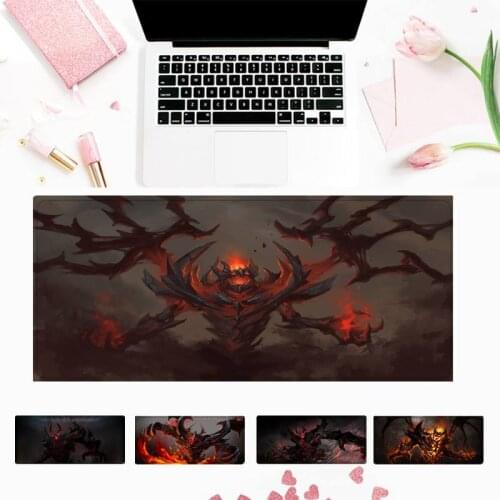 High Quality dota2 Shadow Fiend Gaming Mouse Pad PC Laptop Gamer Mousepad Anime Antislip Mat Keyboard Desk Mat For Overwatch