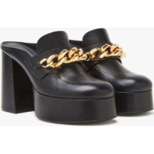 Plus Size 34-43 New Fashion 2021 Summer Women Sandals Shoes Sexy Thick High Heel Platform Dress Party Wedding Ladies Shoes Pumps