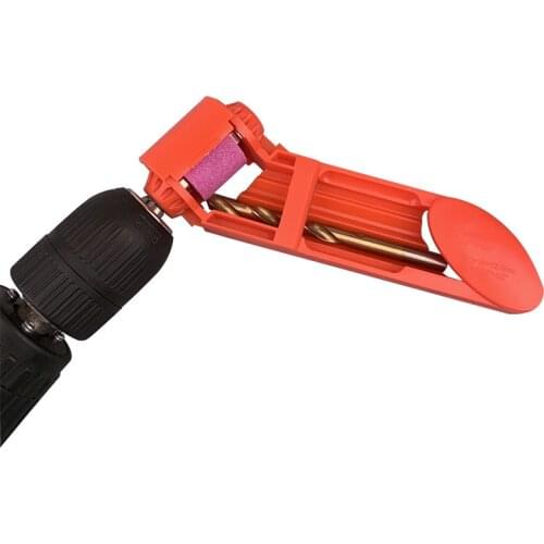 1 Set Portable Drill Bit Sharpener Drill Corundum Grinding Wheel for Grinder Tools for Drill Sharpener Power Tool Stone Grinder